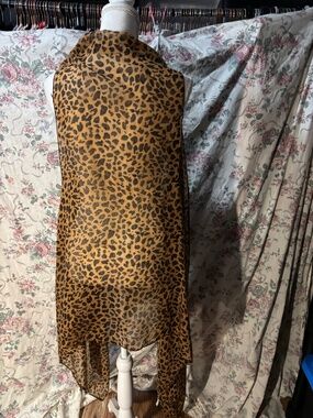 Grace and Emma Animal Print vest Duster